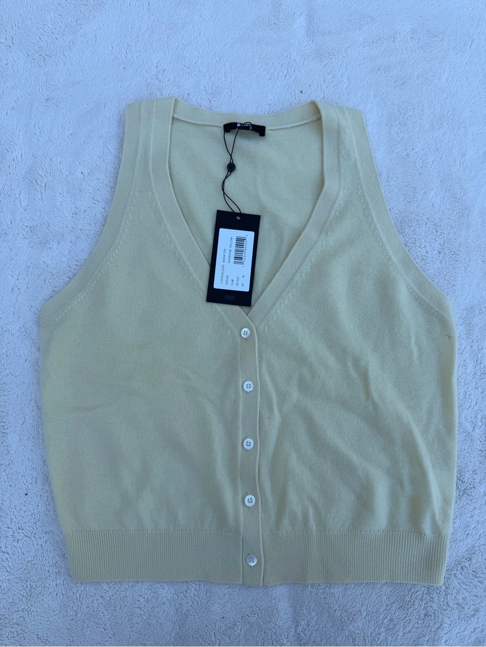 PAIGE cashmere sweater vest